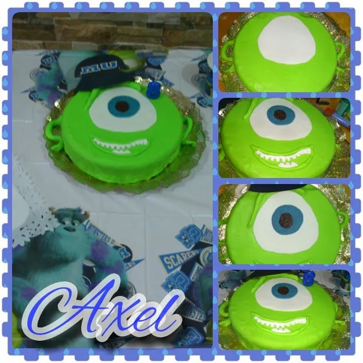 Nanchyc: Bizcocho de chocolate Mike de Monster University