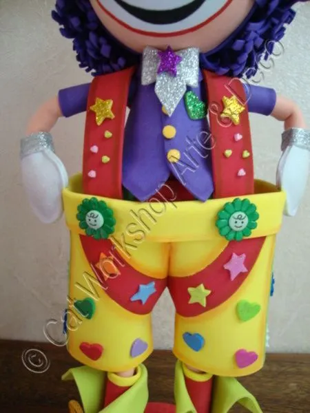 Nanys Crafts: Payaso Nico