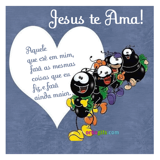 Não Fique Triste Jesus Te Ama - Imagens, mensagens e gifs animados ...