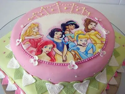 Los Naranjos - Arte en Repostería: Nueva Tarta Princesas Disney de ...