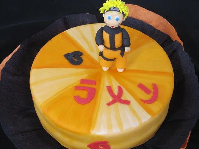 Naruto Cake/Ponque de Naruto | Flickr - Photo Sharing!