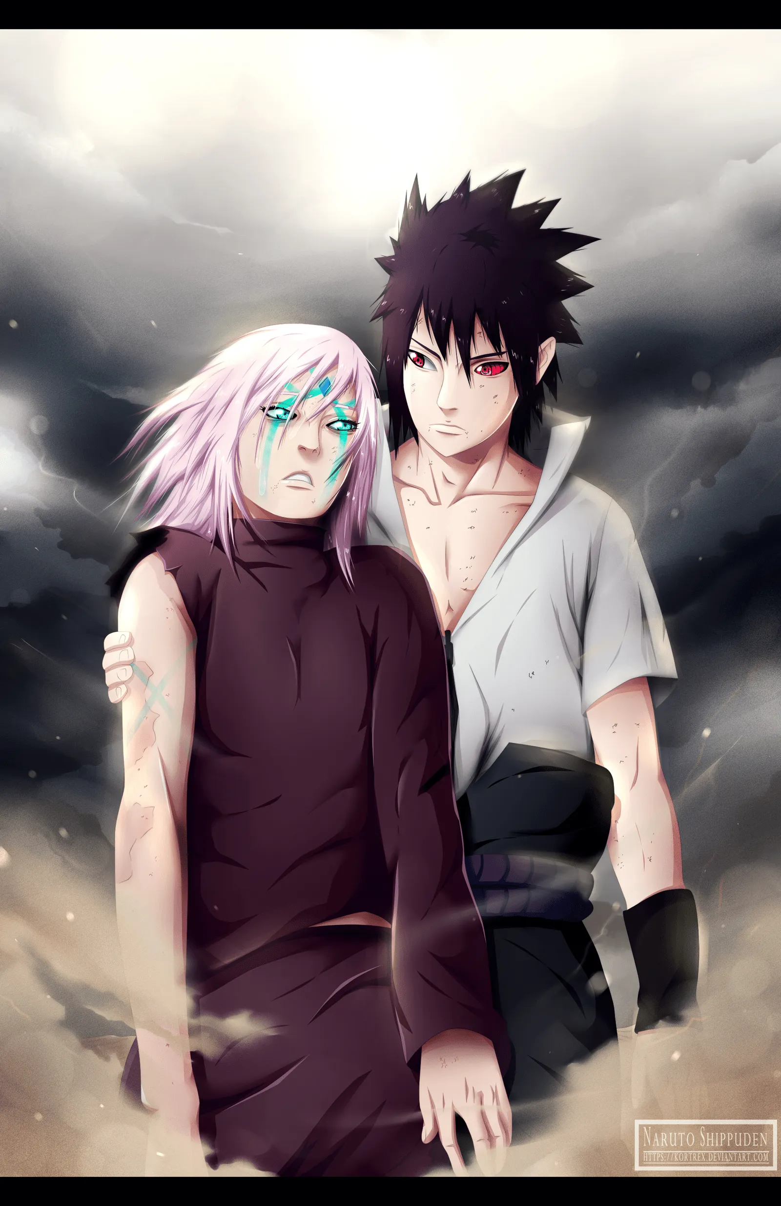 Naruto chapter 685 - Sakura and Sasuke by Kortrex on DeviantArt