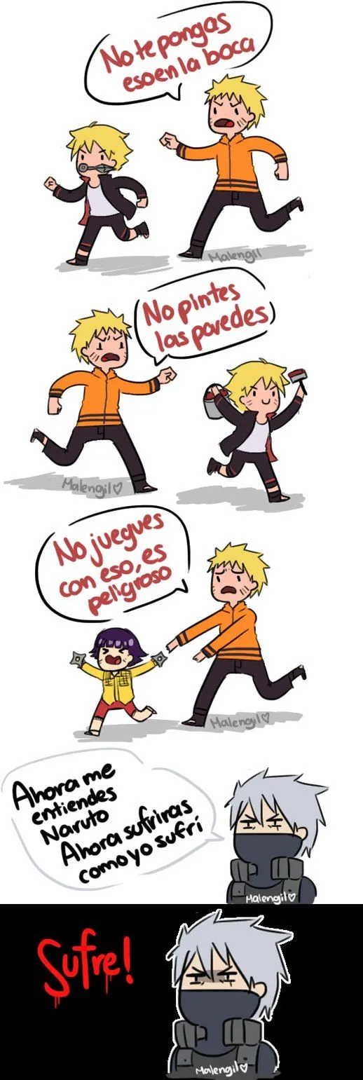 Naruto Father by malengil | anime | Naruto, Comic naruto y ...