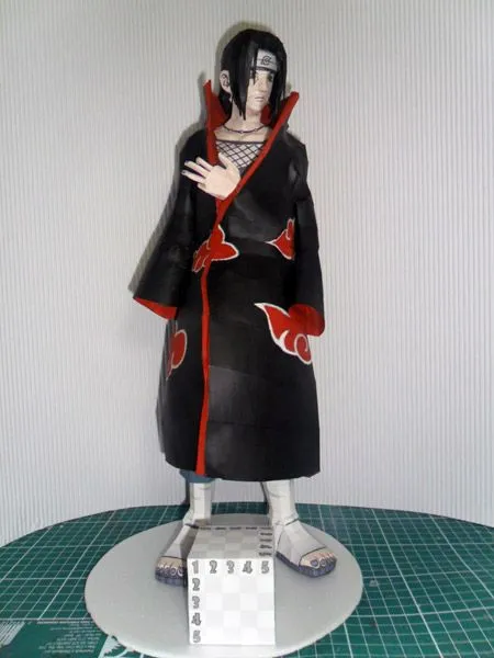 Naruto - Itachi Uchiha Papercraft ~ Paperkraft.net - Free ...