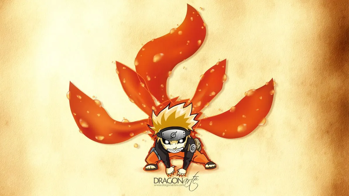 Naruto Kyubi by DRAGONartes on DeviantArt