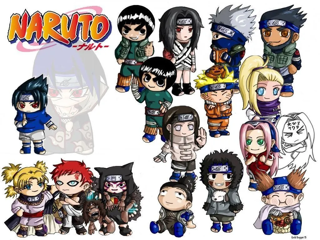 Naruto Shippuuden~Chibi]~ Wallpaper