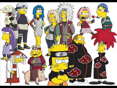 naruto y los simpson.wmv - YouTube