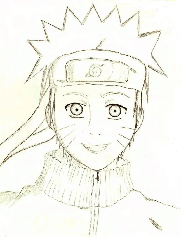 Naruto Sketch! by happylaughs