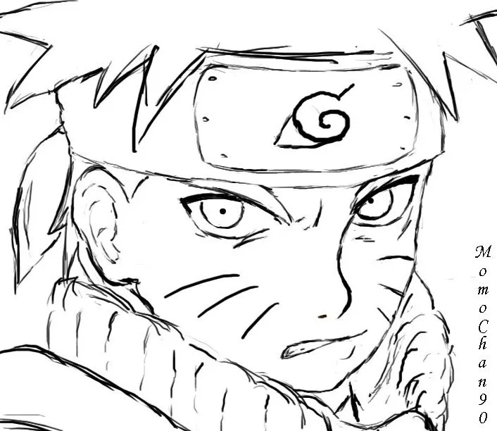 Naruto Sketch by ~MomoChan90 on deviantART