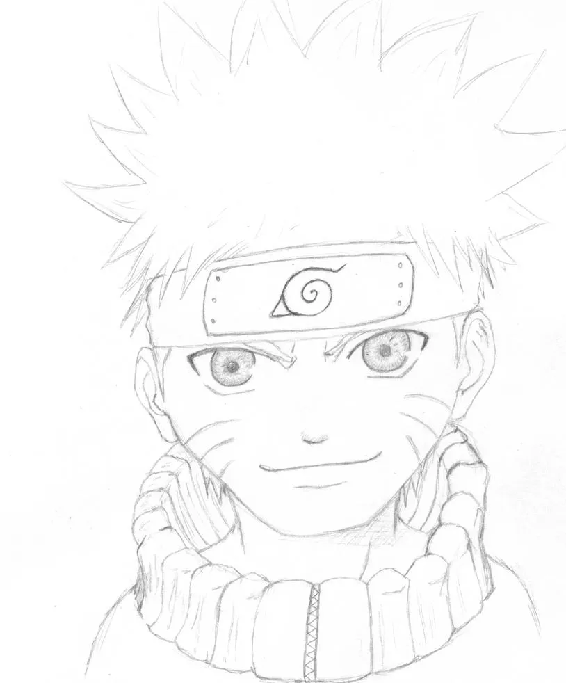 Naruto Sketch by ~Stargatefangurl on deviantART