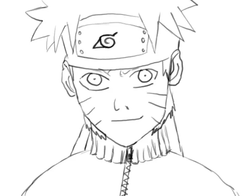 Naruto-sketch by ~T45H on deviantART