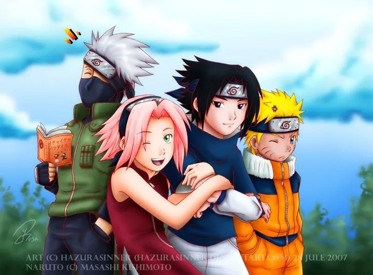 Naruto - Team 7 - Anime Photo (33262483) - Fanpop