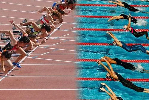 La Natacion y el Atletismo. | VIDEOS NATACION