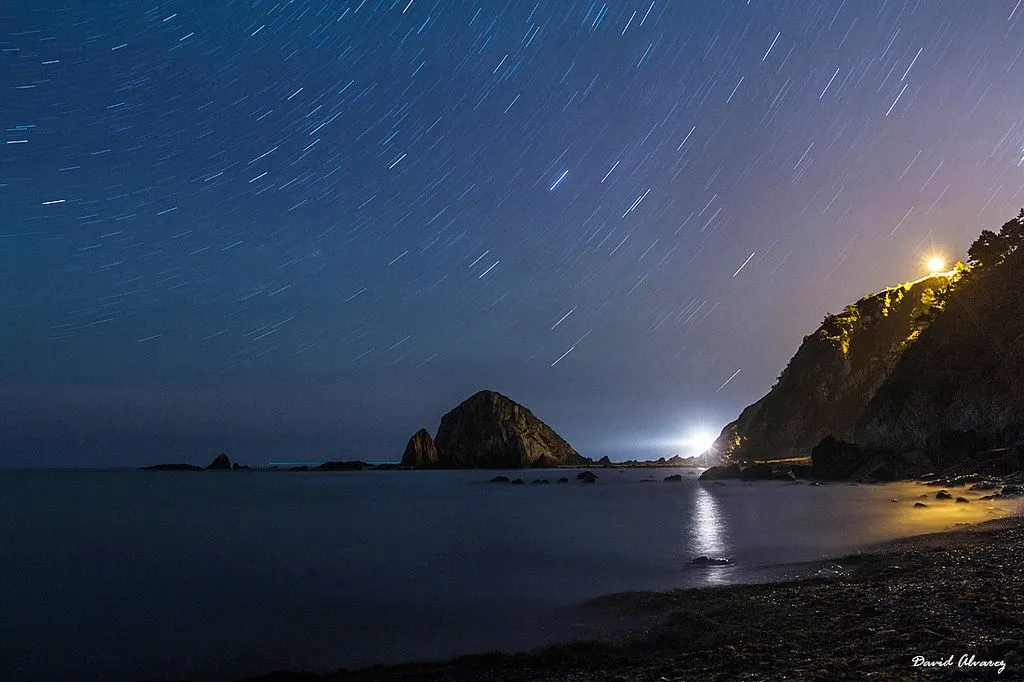 Naturaleza Cantábrica: Luces en la noche