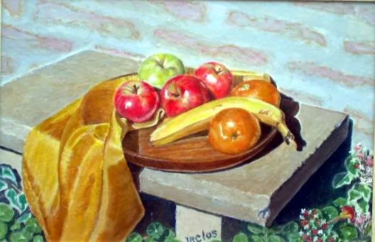 naturaleza muerta(frutas) Juan Ramón Cerusico - Artelista.