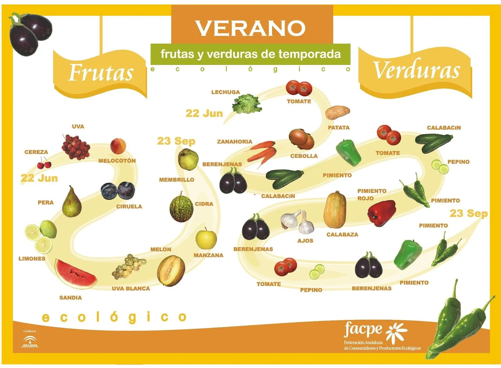 Nuestra nave TIC: Frutas y Verduras de Temporada