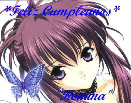 Navegando por la red lo encontré: Feliz cumpleaños anime