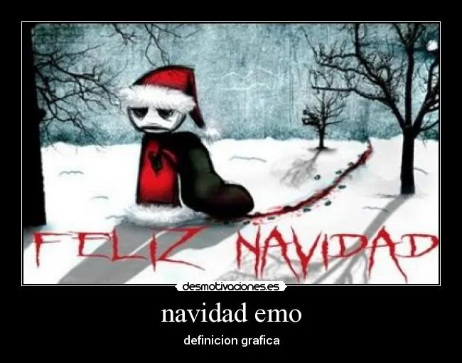 navidad emo | Desmotivaciones