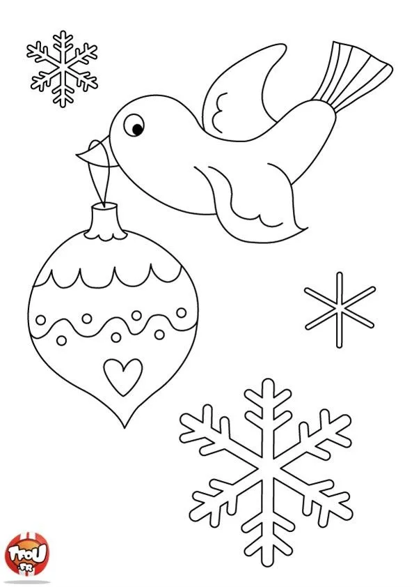 Navidad moldes Colouring Pages