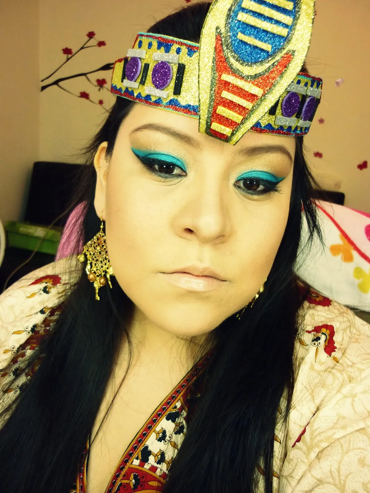 Nayeli Makeup: Maquillaje Cleopatra para Halloween