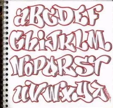 Letras de cholos abecedario - Imagui