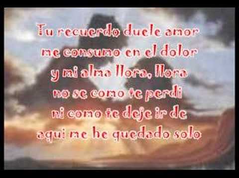 te necesito amor - YouTube