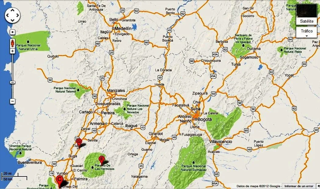 Neiva Huila Colombia: Mapas de Colombia