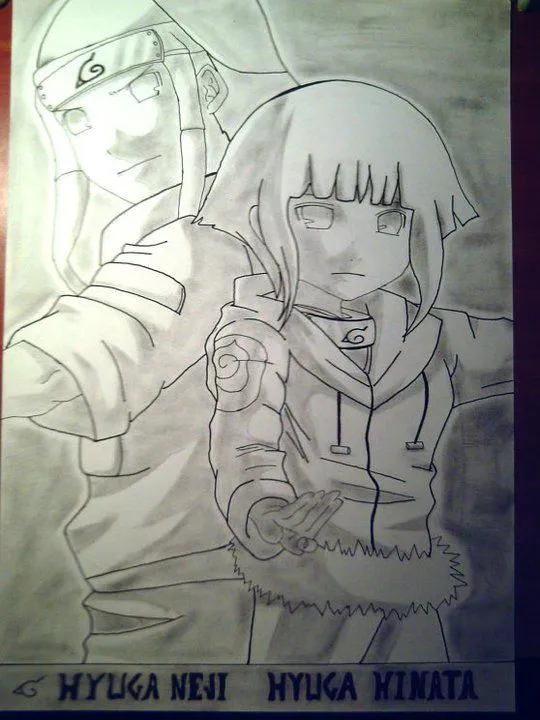 Neji and Hinata Hyuga by AliehsKA on deviantART