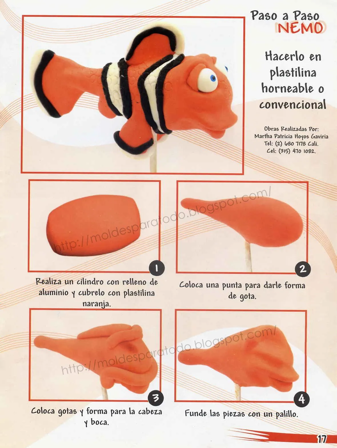 Nemo en plastilina -