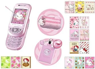  ... nenes, nenas, Diccionario de nombres: GRABADOR Y CELULAR HELLO KITTY