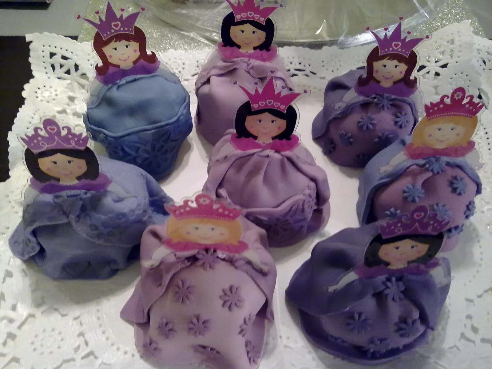 Nere TartiKa´S: Cupcakes de Princesas