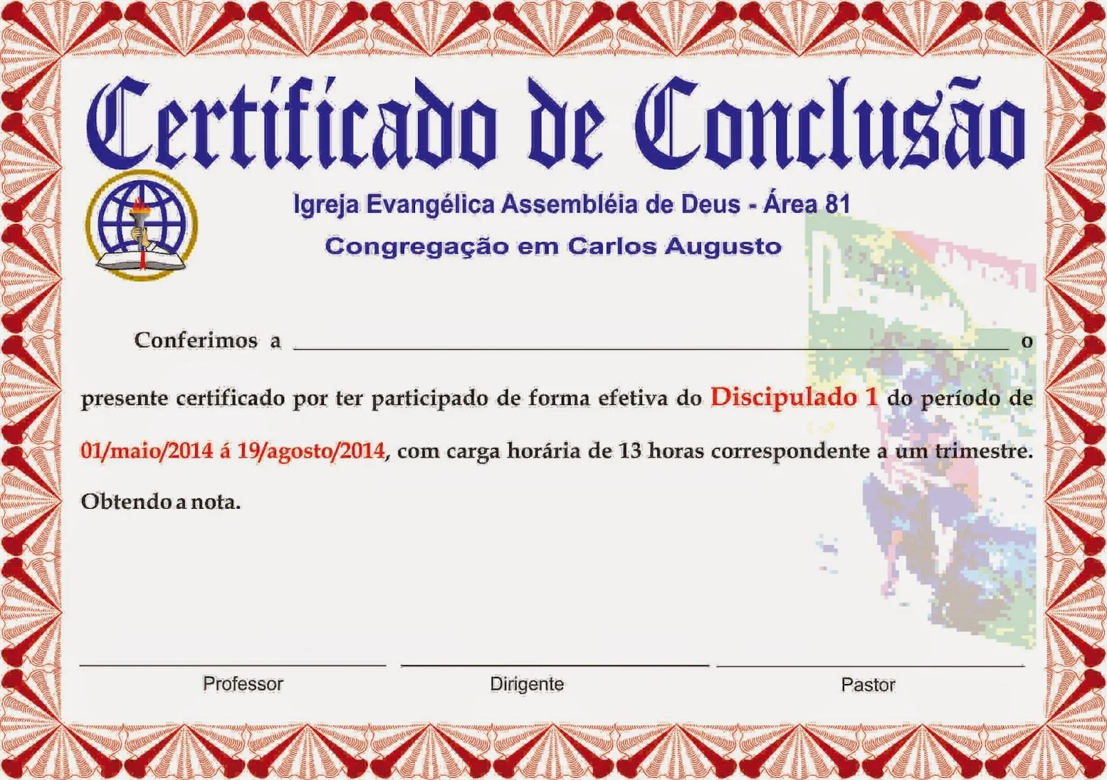 Sal da Net: Download Vetor CDR Certificado de Conclusão ...