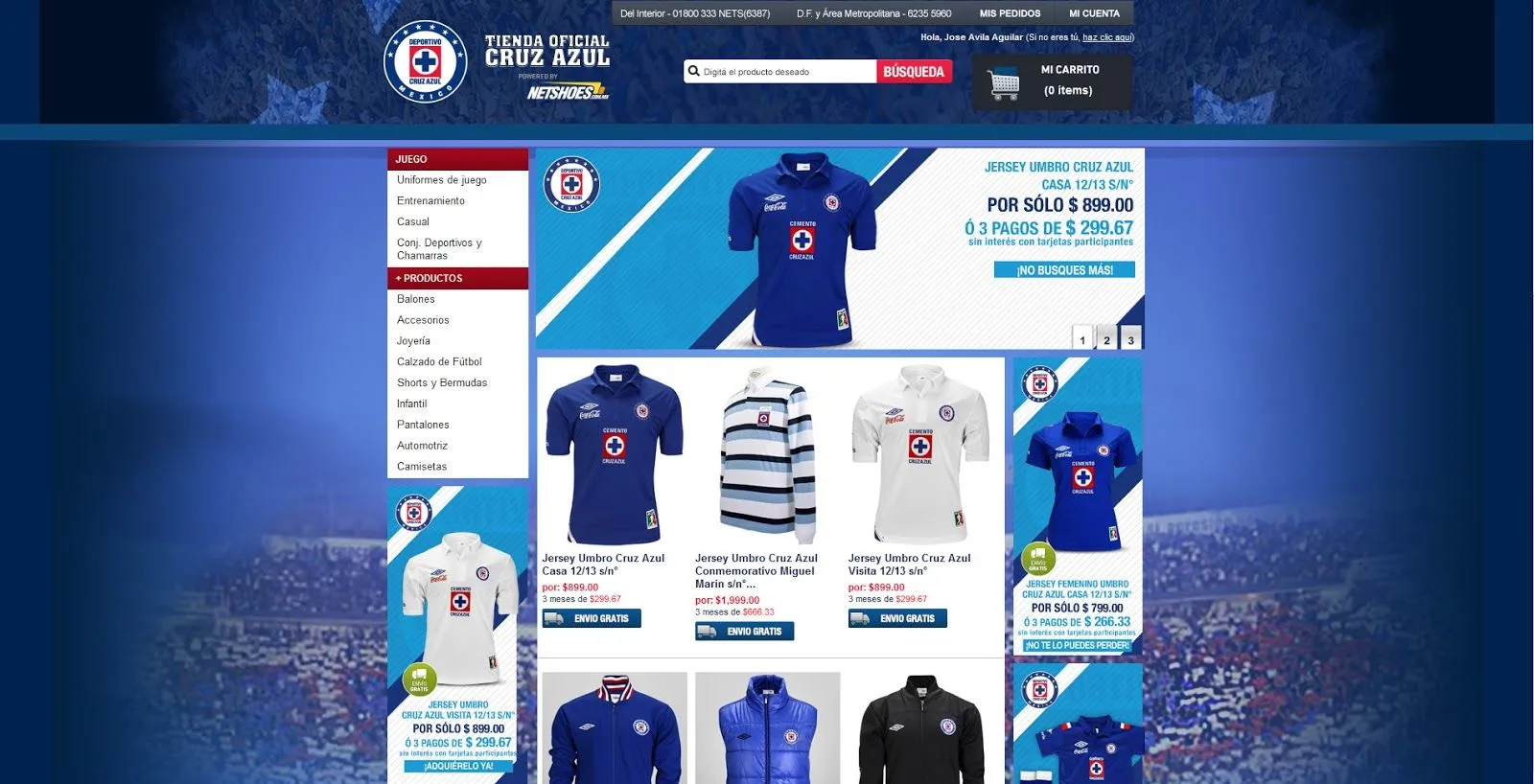 NETSHOES CREA LA TIENDA ONLINE DE CRUZ AZUL | FUSIÓN MERCADOTECNIA ...