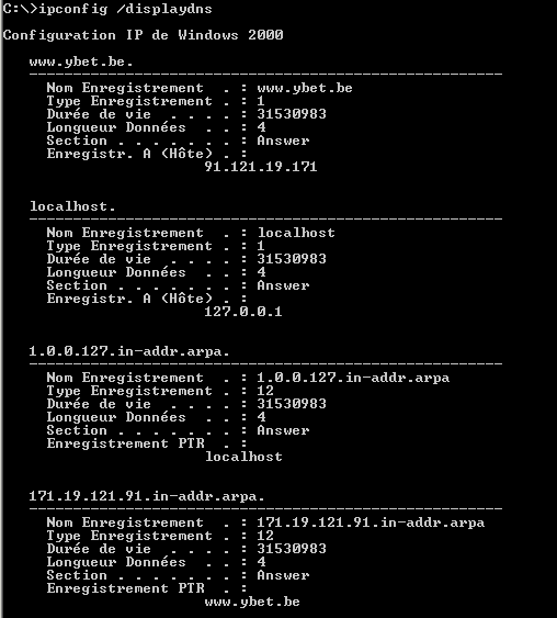 Network commands on Dos (2)