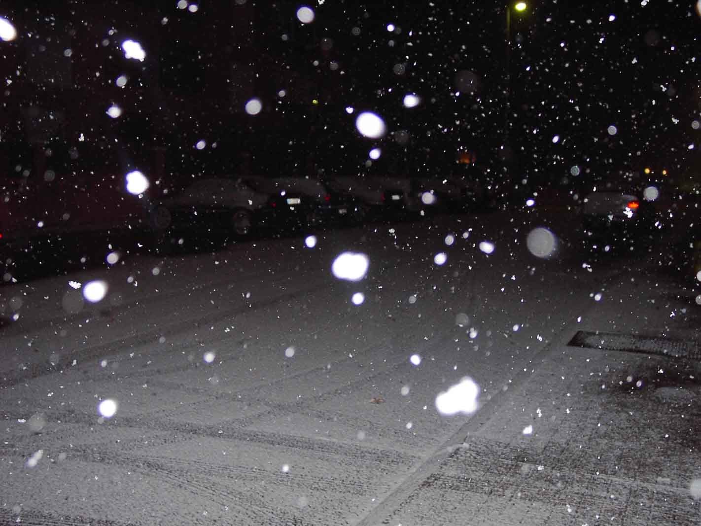 Nevando en Colmenar Viejo