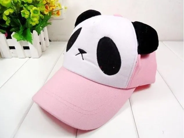 New 2012 Fashion Panda Cap Parent-child Style Baseball Caps Peaked ...