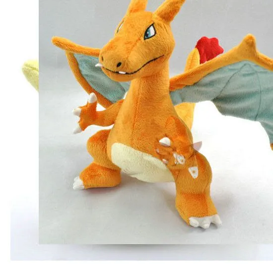 New 2014 13" CHARIZARD Pokemon Rare Soft Plush Toy Dollsoft toys ...