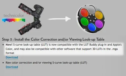 New: CineStyle LUT now compatible with Apple Color « cinema5D