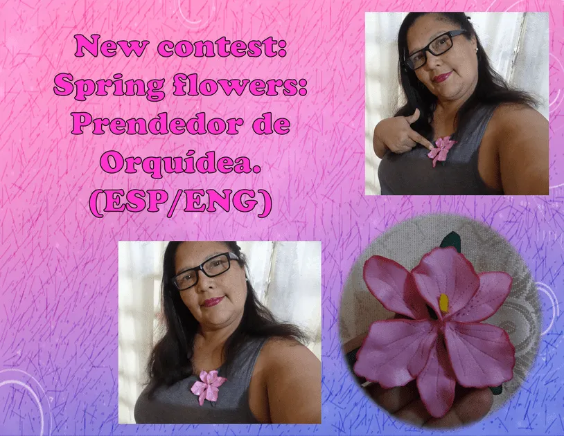 New contest: Spring flowers :Prendedor de Orquídea. (ESP/ENG) - Neoxian City