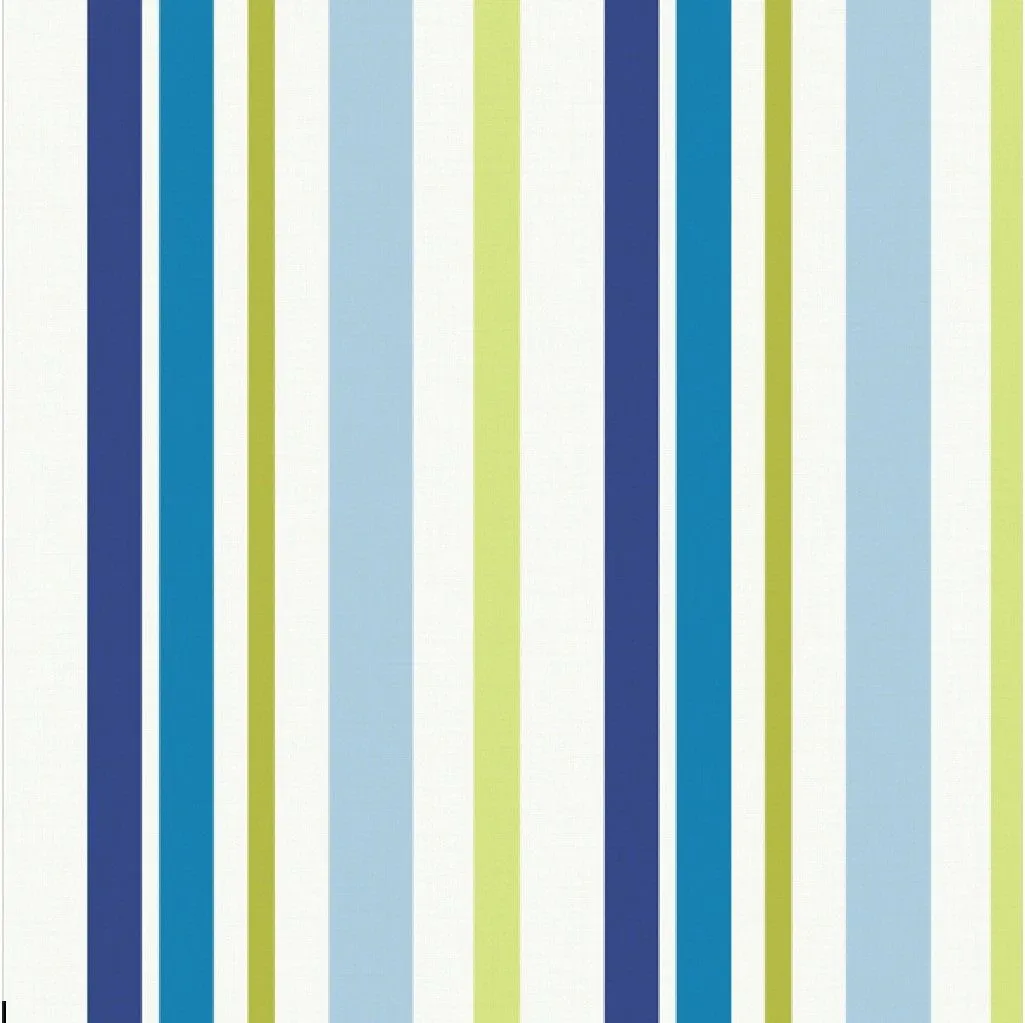 New Luxury Ideco Matisse Stripe Lines Print 10M Wallpaper Roll ...