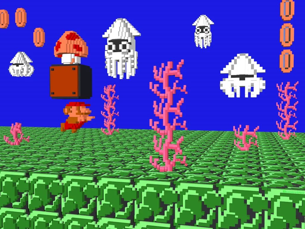 New Super Mario Bros 3d - Viewing Gallery