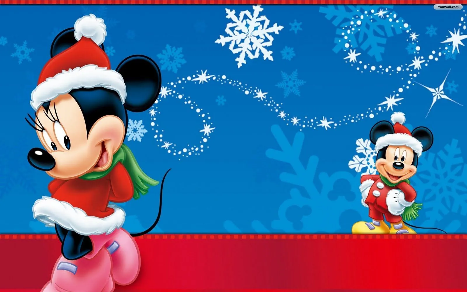 New Year Wallpapers: Mickey Minnie New Year Wallpapers