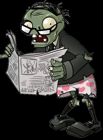 Newspaper Zombie/Gallery - Plants vs. Zombies Wiki, the free ...