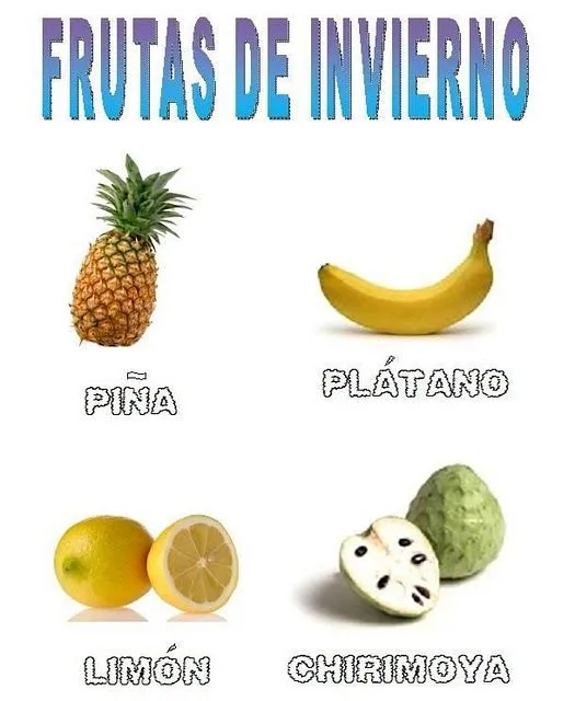 Frutas de invierno - Imagui