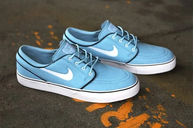 Nike SB Zoom Stefan Janoski en azul claro, perfectas para verano ...