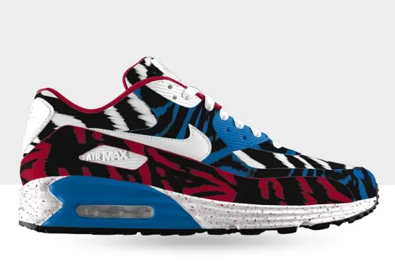 NIKEiD Air Max 90 - Tiger Suede Option - SneakerNews.com