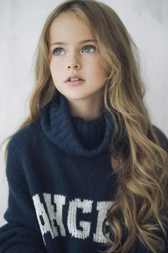 La niña más guapa del mundo tiene nueve años, es modelo y se llama Kristina Pimenova