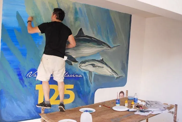 Nina Mier: Mural de La Vaquita Marina, su conservación