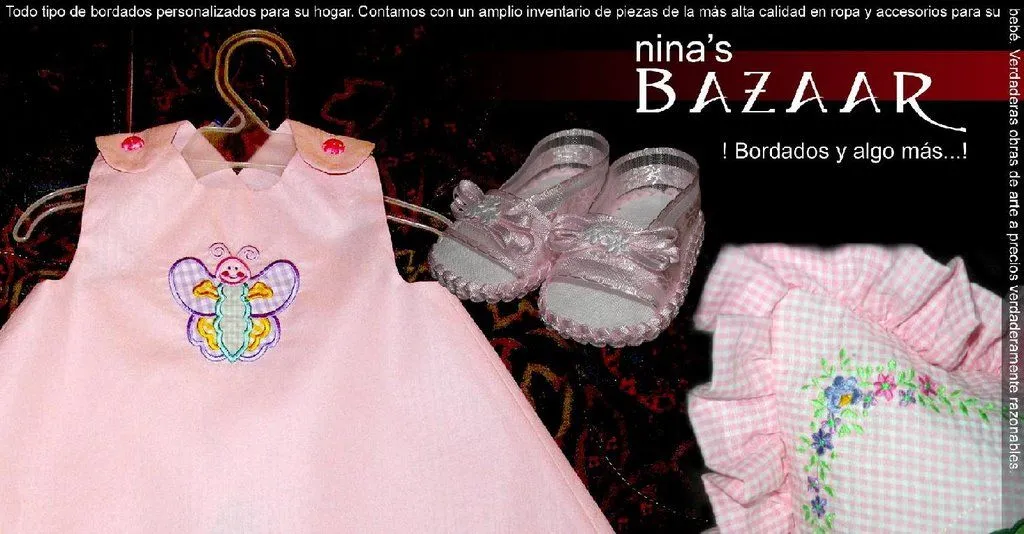 Nina's Bazaar: Conjuntos para recien nacidos