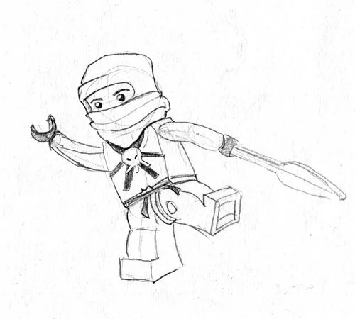 lego ninjago Colouring Pages